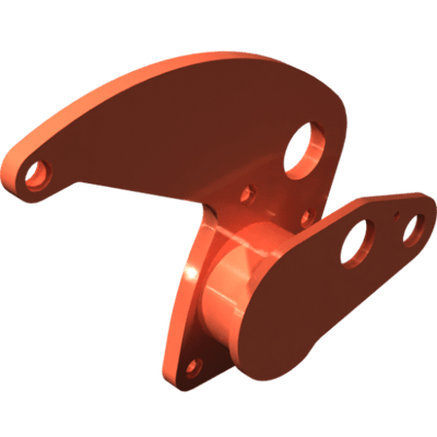 Pièces agricoles - Pièce divers - levier pivotant peint à gauche