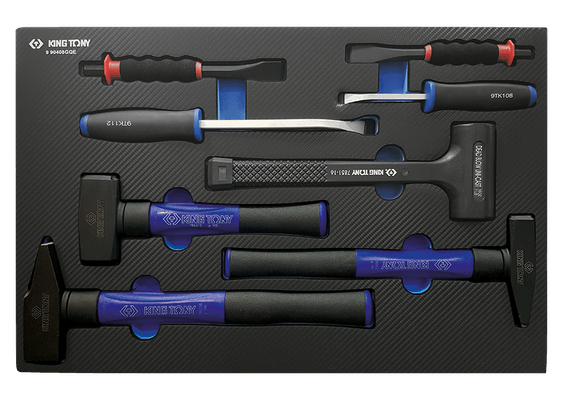 Outils - Outils divers - Module mousse + PP 8 pcs Marteaux et burins