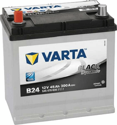 Pièces agricoles - Eclairage - Batterie 12V 45Ah 300A Black Dynamic VARTA
