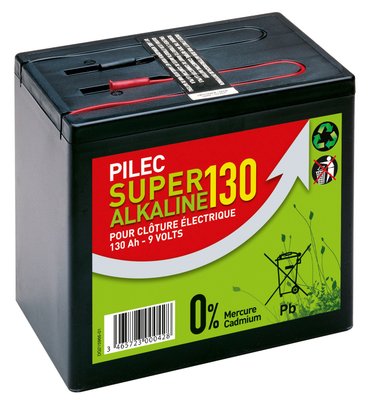 Pièces agricoles - Cloture,Jardin & Sylviculture - PILE ALCALINE 130 Ah