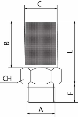 Pièces agricoles - Pièce pneumatique - Silencieux
