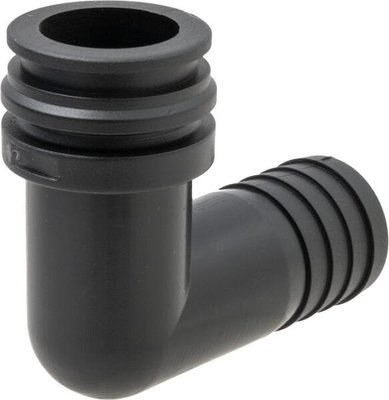 Pièces agricoles - Pièce Pulvérisateur - Raccord à fourche, femelle 90° AF3, embout de tuyau 25 mm