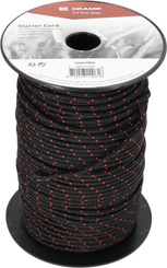 Pièces agricoles - Moteurs pièce adaptable - Cordon de lanceur 4,0 mm x 100 m noir