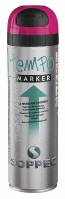 Chimie - Chimie divers - Peinture de marquage fluorescente Rose 500ml