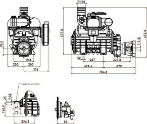 Pièces agricoles - Fertilisation & Lisier - Poulie de pompe à vide, auto-lubrification et Ballast BP