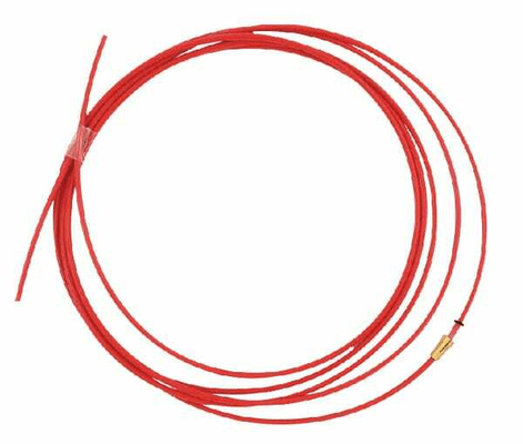 Pièces agricoles - Outils atelier - Gaine teflon 5,5m rouge 1,0-1,2