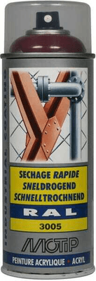 Chimie - Chimie divers - RAL 3005 spray rouge