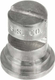 Buse à jet mirroir TK 70° 2 argent acier inoxydable TeeJet