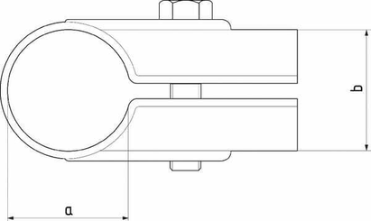 Pièces agricoles - Cloture,Jardin & Sylviculture - Collier serr. T 1" x 1" ouv