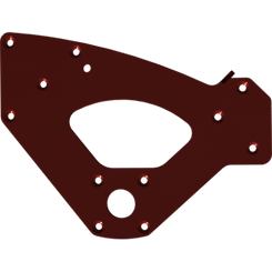 Pièces agricoles - Pièce divers - plaque latérale D -peinte-