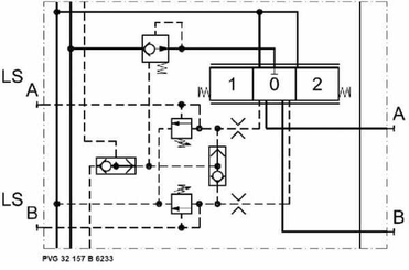 Pièces agricoles - Hydraulique - Module de base PVB 157-B-6233