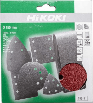 Outils - Outils divers - Disques abrasif Ø150mm K40 10st