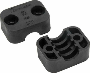 Pièces agricoles - Hydraulique - Support de tube PA 15mm