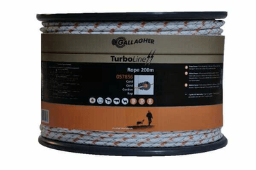 Pièces agricoles - Cloture,Jardin & Sylviculture - Cordon TurboLine Blanc 200m