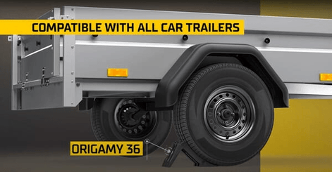 Pièces agricoles - Pièce divers - Cale de roue pliable Origamy® 36