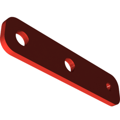 Pièces agricoles - Pièce divers - Fer plat perforé