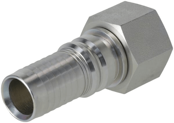 Pièces agricoles - Hydraulique - Raccord à sertir 4SH-DN25-1" BSP