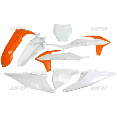 Pièces Quad & Motos - Plastiques - Kit plastiques UFO couleur origine KTM SX/SX-F