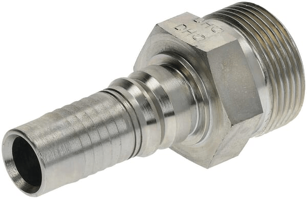 Pièces agricoles - Hydraulique - Raccord à sertir 4SH-DN20-25S-M36x2,0