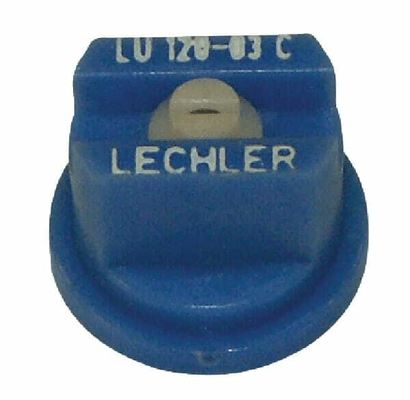 Pièces agricoles - Pièce Pulvérisateur - Buse à jet plat LU 120° 3 bleu céramique Lechler