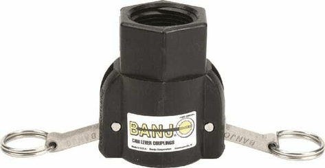 Pièces agricoles - Pièce Pulvérisateur - Camlock 2" fem. x 1" BSP fem. Banjo