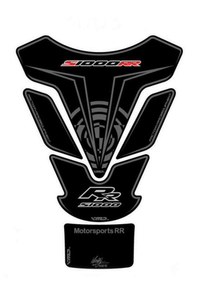 Pièces Quad & Motos - Equipement véhicule - Protection de réservoir MOTOGRAFIX 5pcs noir/argent BMW S100RR