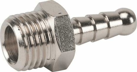 Pièces agricoles - Pièce pneumatique - Embout de tuyau 6 mm x 1/4"