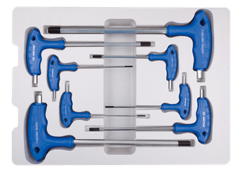 Outils - Outils divers - Jeu de 8 clés mâles à poignées en L de 2 à 10mm
