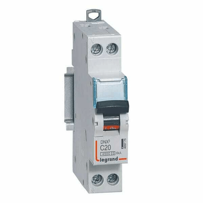 Pièces agricoles - Electricité - Disjoncteur P+N DNX³4500 20A