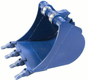Godet de terrassement type MORIN, M1/ 12 500mm, dents Esco V13