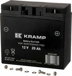 Pièces agricoles - Eclairage - Batterie 12V 20Ah Kramp