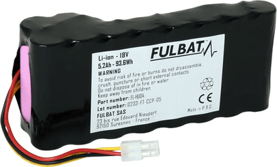Pièces agricoles - Eclairage - Batterie 18V 5,2 Ah Li-ion