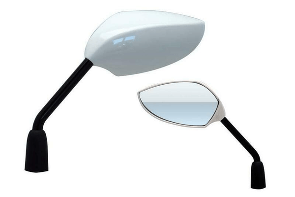 Pièces Quad & Motos - Equipement véhicule - Rétroviseur V PARTS Cool universel M10/125 - blanc