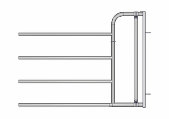Materiels - Accessoires 200Kg-300Kg - PACK DE 6 AVANT PASSAGE D'HOMME EX4 V2