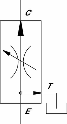 Pièces agricoles - Hydraulique - Rég. de débit à 3 voies