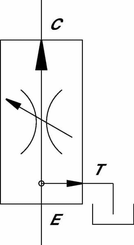 Pièces agricoles - Hydraulique - Rég. de débit à 3 voies