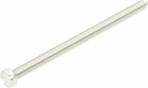 Vis à tête cylindrique fendu M5x80 inox A2