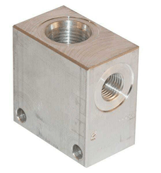 Pièces agricoles - Hydraulique - Corps Acier 8/2 - 3/8 BSP