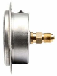 Pièces agricoles - Hydraulique - Manomètre Ø63 0-10bar ¼"