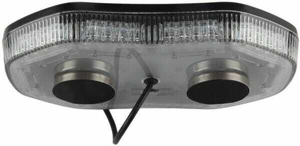 Pièces agricoles - Eclairage - Barre lumineuse LED, 50W, 12-24V, ambre, à boulonner/magnétique, 380mm, Kramp