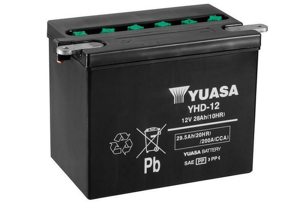 Pièces Quad & Motos - Electrique - Batterie YUASA conventionnelle sans pack acide - YHD-12