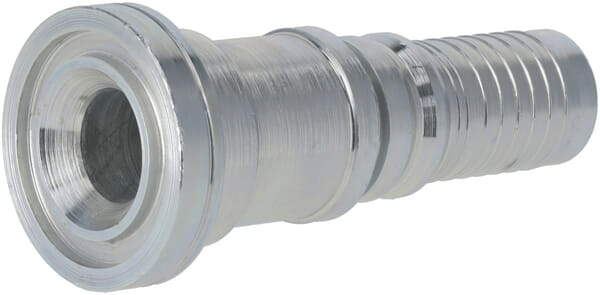 Pièces agricoles - Hydraulique - Raccord à sertir 4SH-DN25 avec bride ø47,6 mm