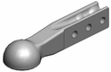 Oeillet d'attelage K80® H-Schaft 80x60 3 trous diamètre 25mm ISO 24347
