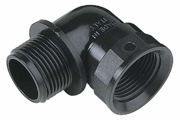 Pièces agricoles - Pièce Pulvérisateur - Coude 90° fem./mâle 1 1/4"