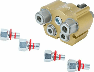 Pièces agricoles - Hydraulique - Multi X Quattro 10/12.5 racc.