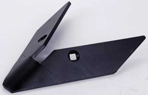 Pièces agricoles - Travail du sol - Soc à ailette torsadé LD Simba