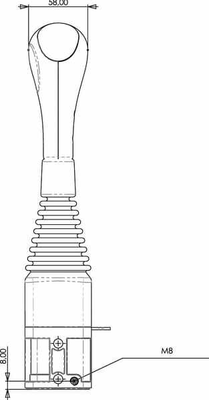 Pièces agricoles - Hydraulique - Joystick sans boutons