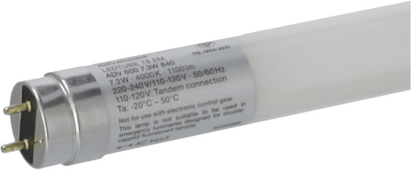 Pièces agricoles - Electricité - Tube LED EM 7W 840 G13 600mm