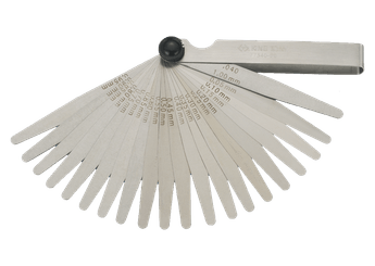 Outils - Outils divers - Jauge d'épaisseur 20 pcs métriques non magnétiques 0.05 à 0.1mm -L100