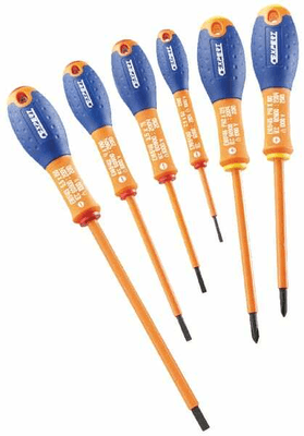 Outils - Outils divers - Jeu de 6 tournevis isolés